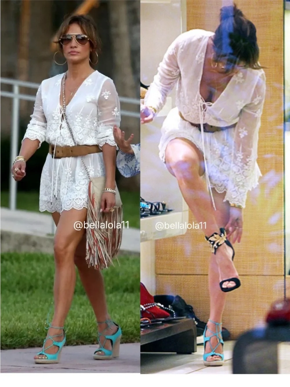 AQUAZZURA Jennifer Lopez wedges